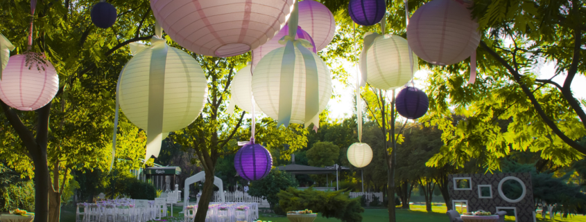 Life Dates - wedding colorful light balls